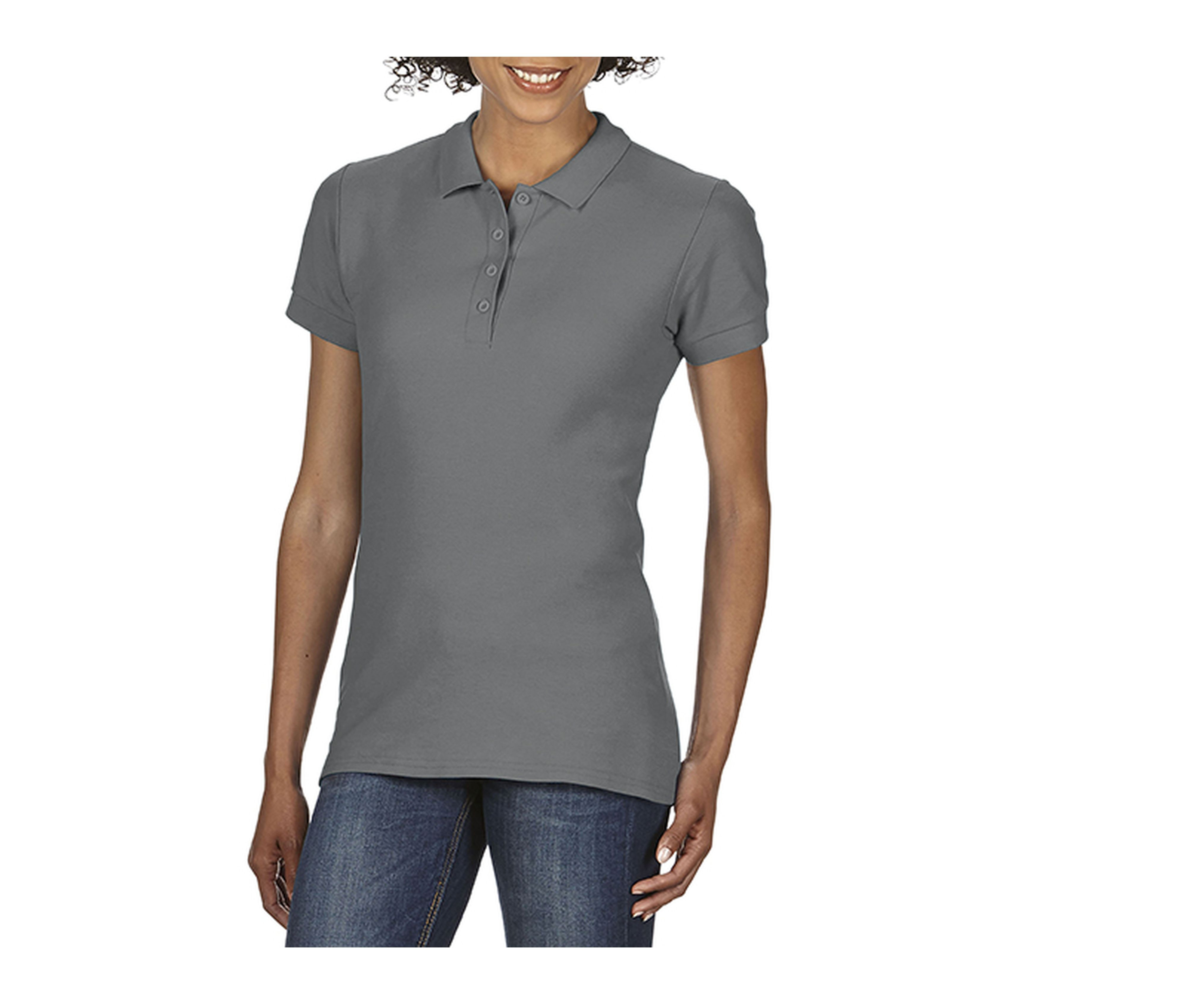 SOFTSTYLE WOMEN'S PIQUÉ POLO