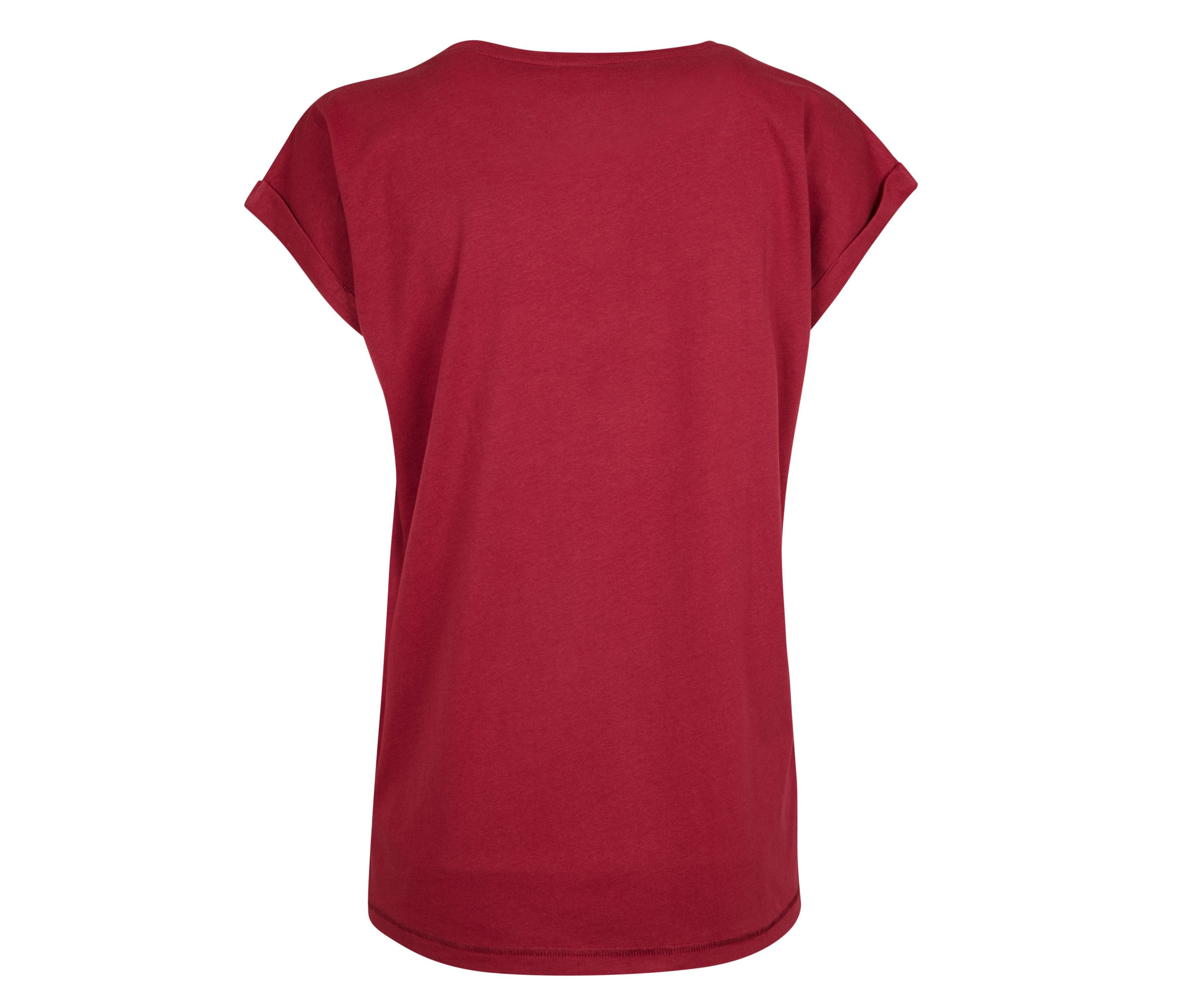 LADIES EXTENDED SHOULDER TEE
