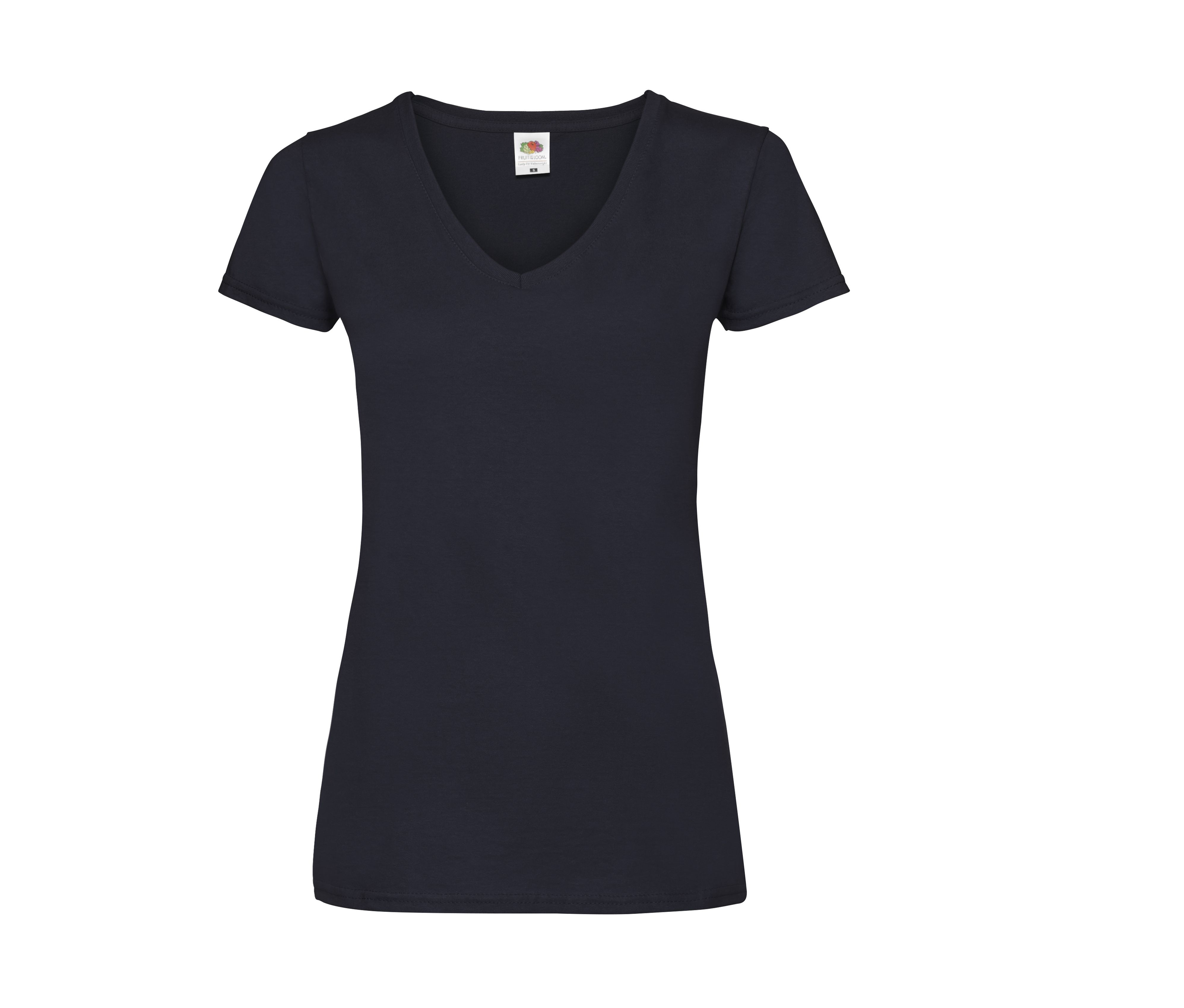 LADIES VALUEWEIGHT V-NECK T