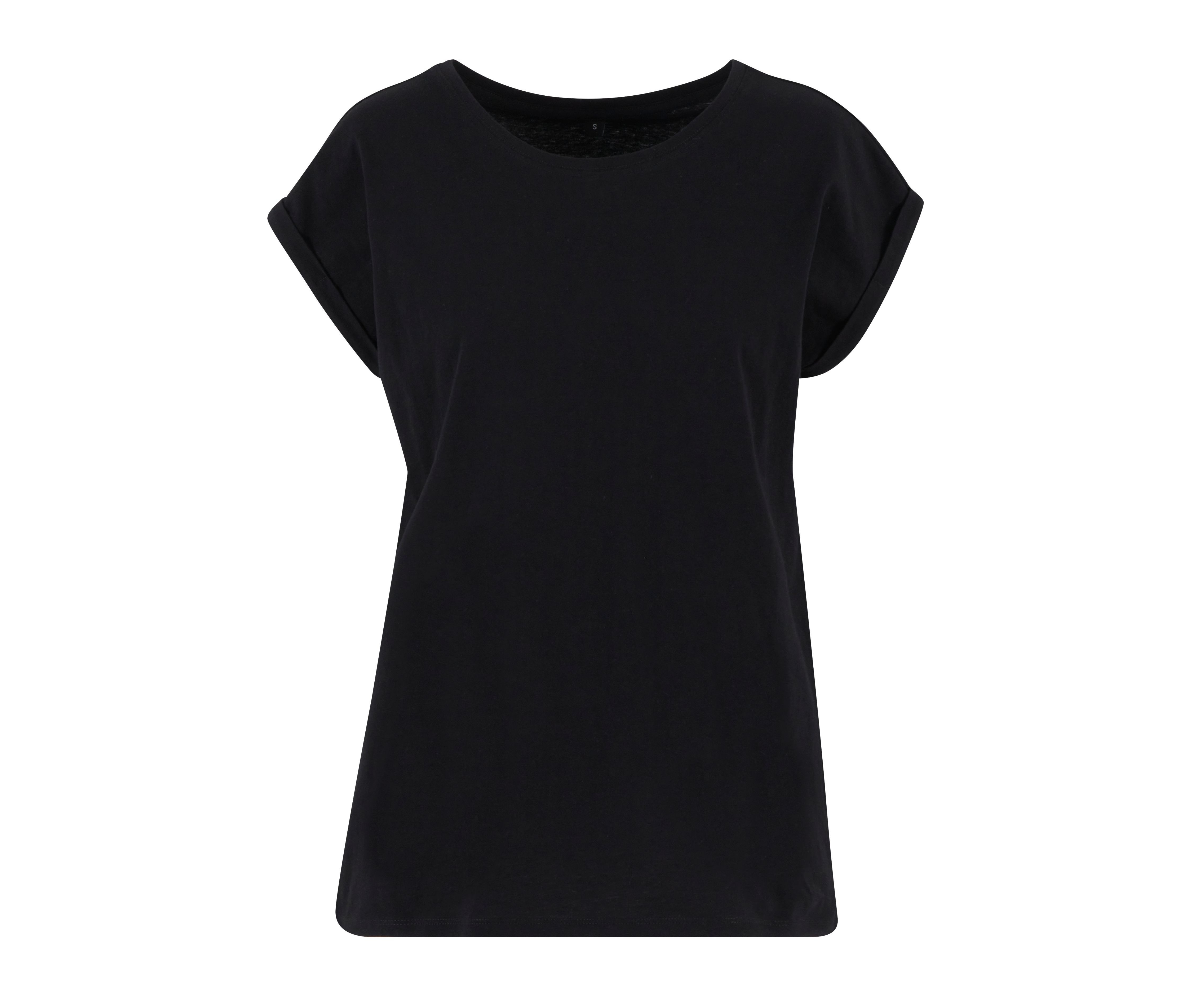 LADIES REGULAR EXTENDED SHOULDER TEE