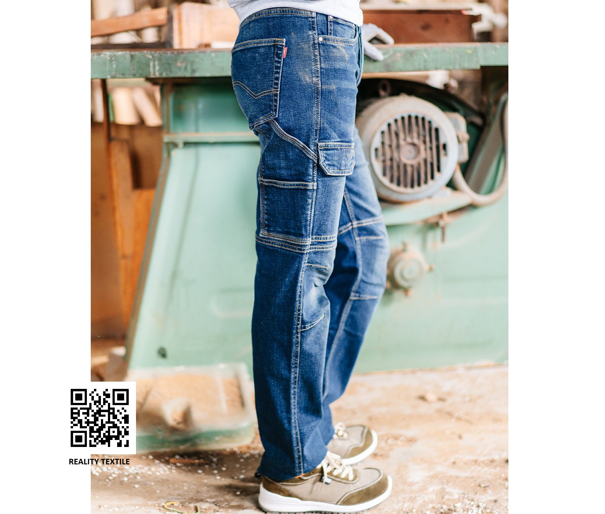 JEAN STRETCH MULTIPOCHES